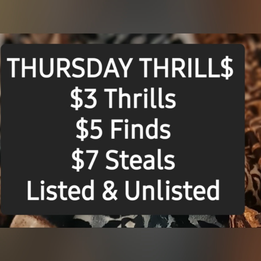 Thursday Thrills Show